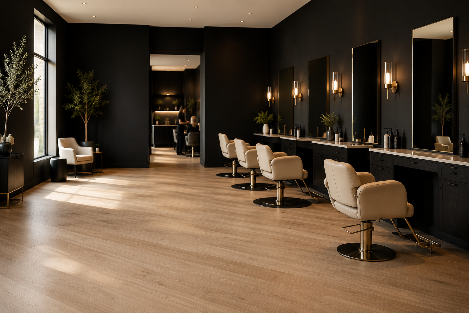 The Gloss and Glow studio interior in Glendale, California